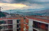 Pôr do sol a partir da Intervenção Urbana La Herrera