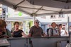 6. Bar temporário servindo vinhos da região, Trier, 2019.